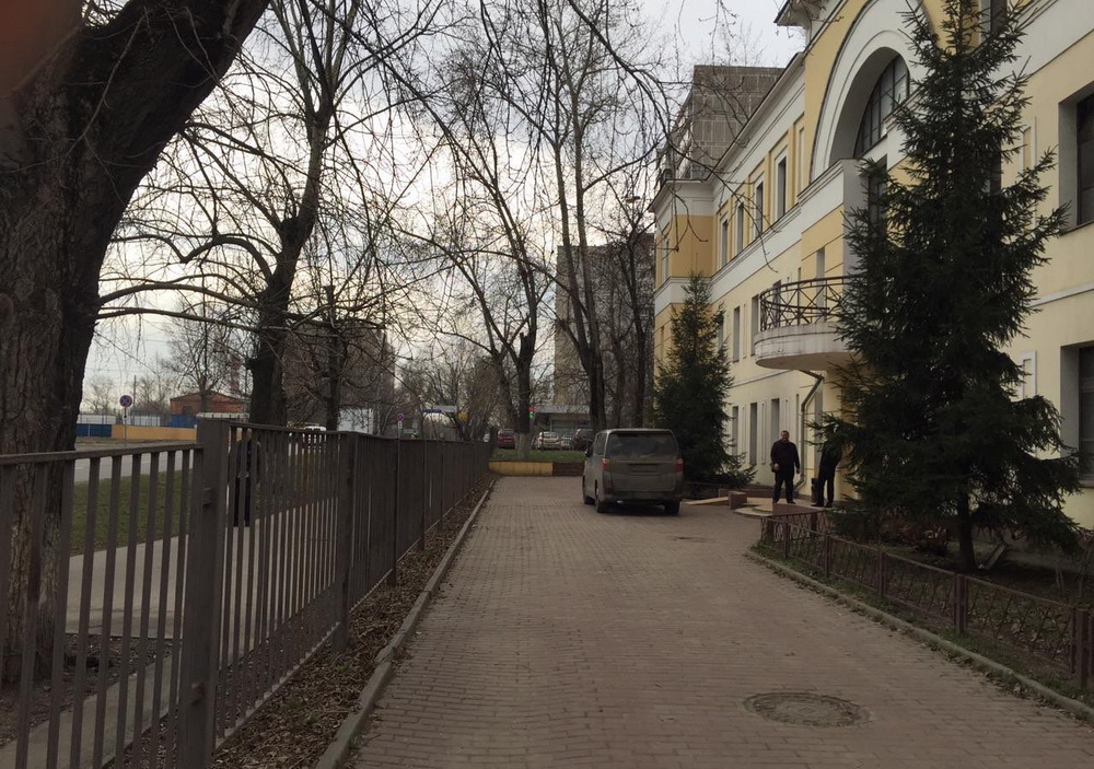 фасад дома, здание по адресу г Москва, ул Боровая, д 18